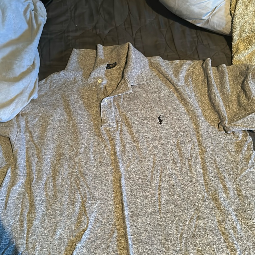Polo Ralph Lauren Polo shirt size 3xlt and 5big both grey